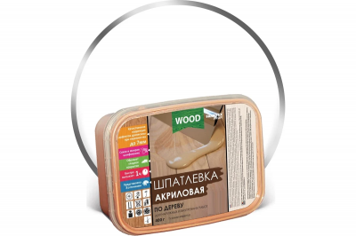 Шпатлевка акриловая по дереву FARBITEX ПРОФИ WOOD* (белый 0,8 кг (12шт)) Шпатлевка акриловая по дереву FARBITEX ПРОФИ WOOD* (белый 0,8 кг (12шт))