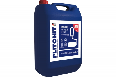 Праймер для подготовки впитывающих оснований PLITONIT Готовый грунт (10 кг (40 шт/пал))