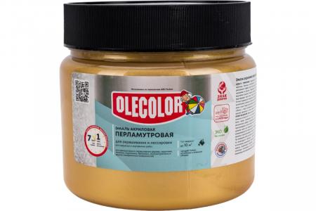 Эмаль акриловая перламутровая универсальная OLECOLOR  - превью